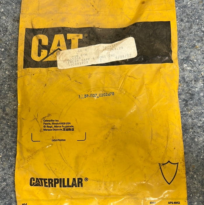 5P1137 LIP TYPE SEAL CAT NEW SURPLUS