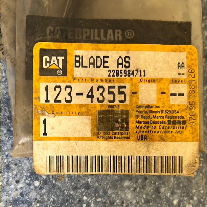 1234355 BLADE ASSEM. CAT NEW SURPLUS