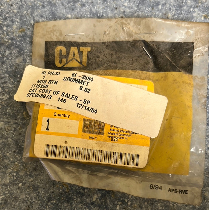 5I3594 GROMMET CAT NEW SURPLUS