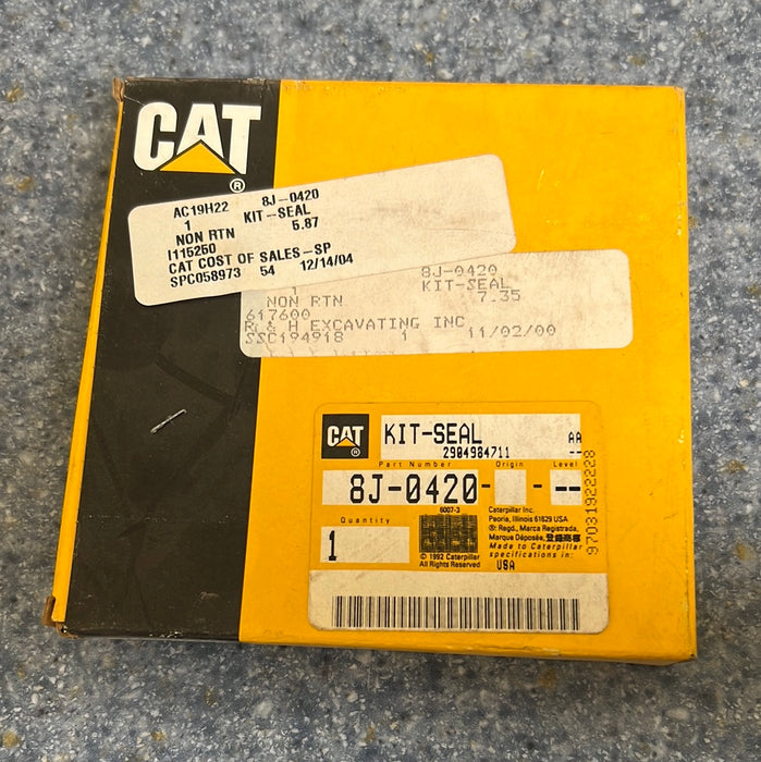 8J0420 KIT-SEAL CAT NEW SURPLUS