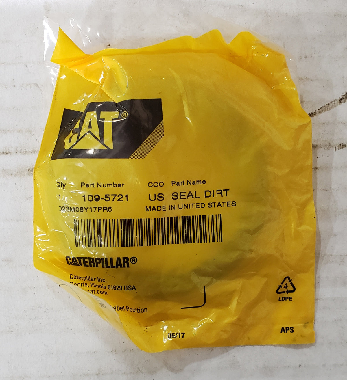 1095721 SEAL NEW SURPLUS — Equipment Parts