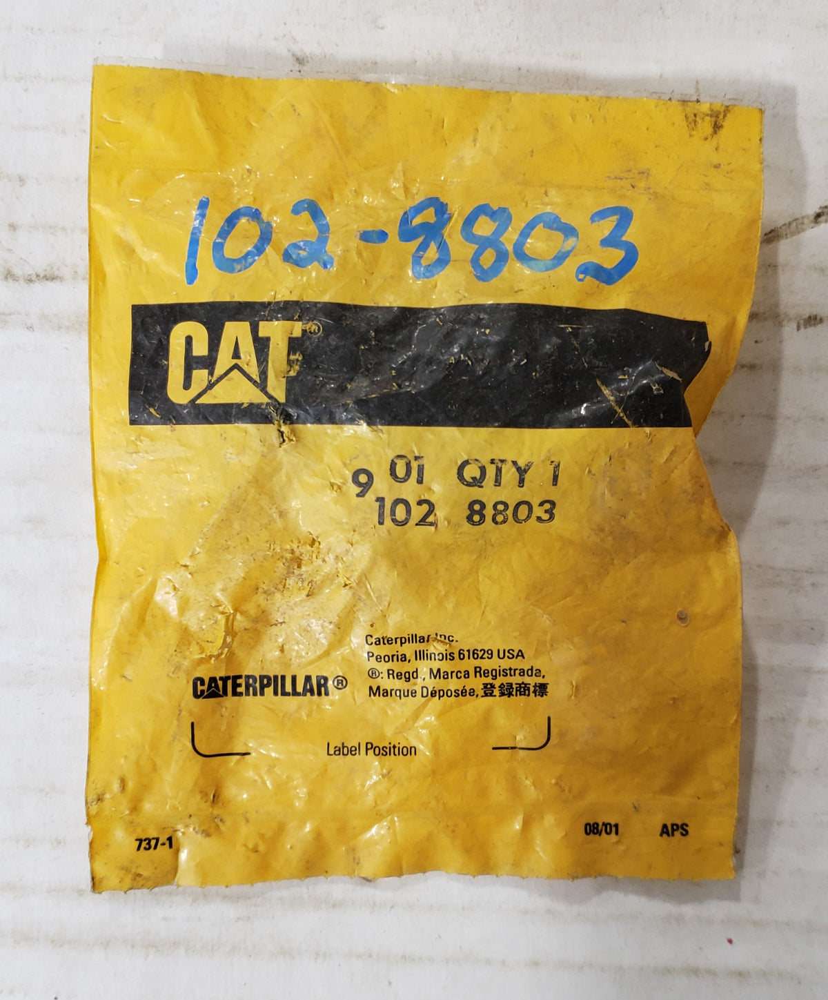 1028803 RECEPTACLE CONNECTOR NEW SURPLUS — Equipment Parts