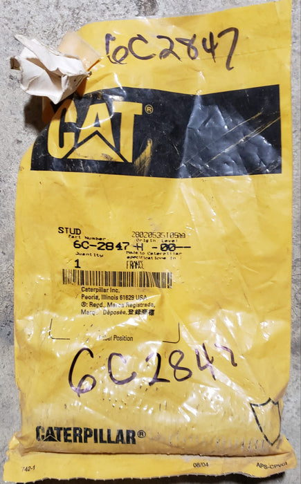 6C2847 STUD NEW SURPLUS GENUINE CAT