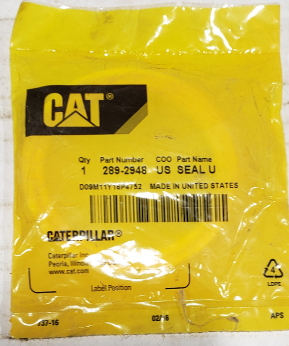 2892948 SEAL-U-CAP NEW SURPLUS GENUINE CAT