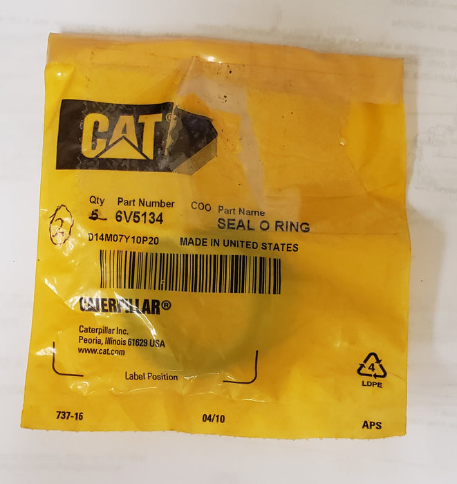 6V5134 SEAL-O-RING NEW SURPLUS GENUINE CAT