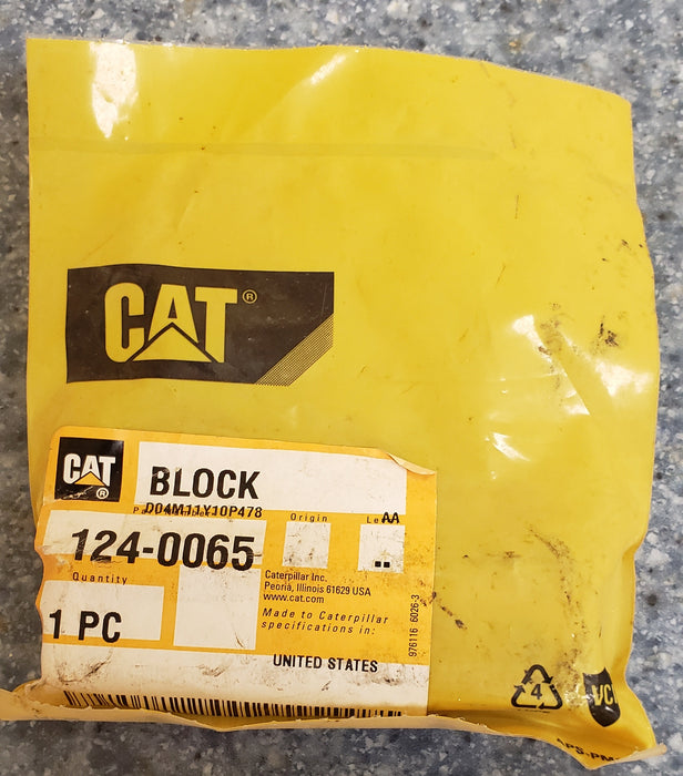 1240065 BLOCK NEW SURPLUS GENUINE CAT