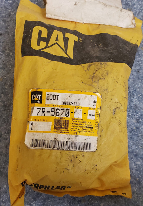 7R5870 BOOT NEW SURPLUS GENUINE CAT