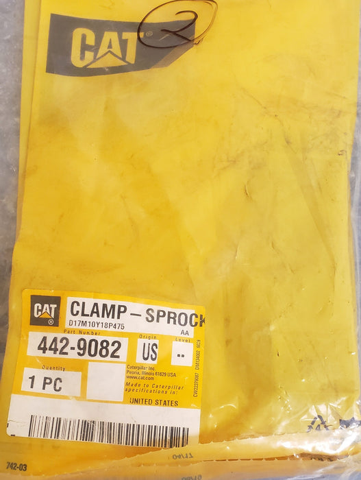 4429082 CLAMP-SPROCKET NEW SURPLUS GENUINE CAT