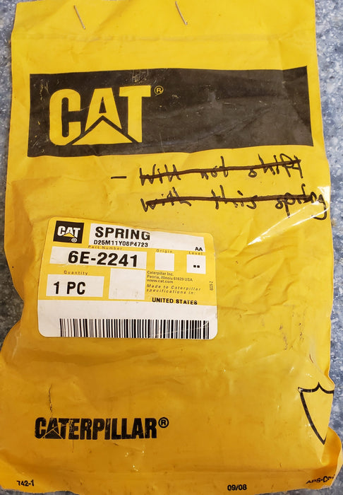 6E2241 SPRING NEW SURPLUS GENUINE CAT