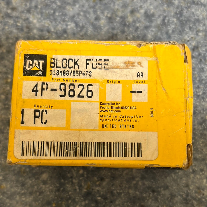 4P9826 BLOCK FUSE CAT NEW SURPLUS