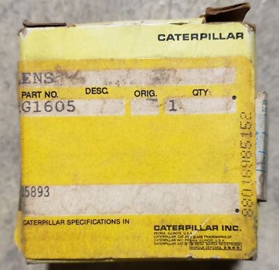 2G1605 LENS NEW SURPLUS GENUINE CAT