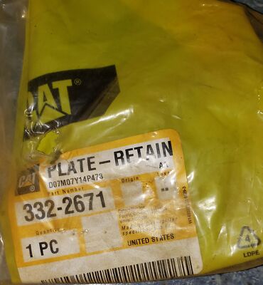 3322671 PLATE RETAINER NEW SURPLUS