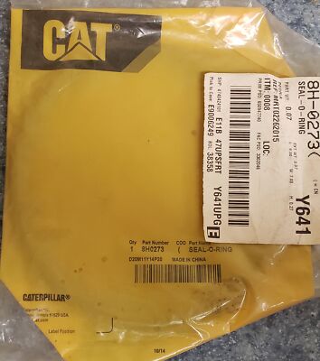 8H0273 SEAL-O-RING NEW SURPLUS GENUINE CAT