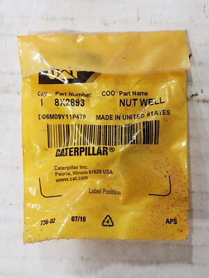 8X2893 NUT NEW SURPLUS