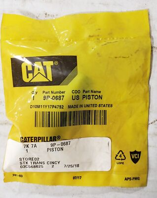 9P0687 PISTON NEW SURPLUS